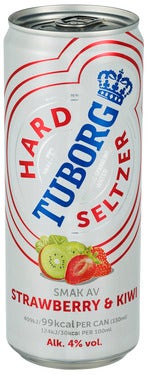 Tuborg Hard Seltzer Strawberry Kiwi