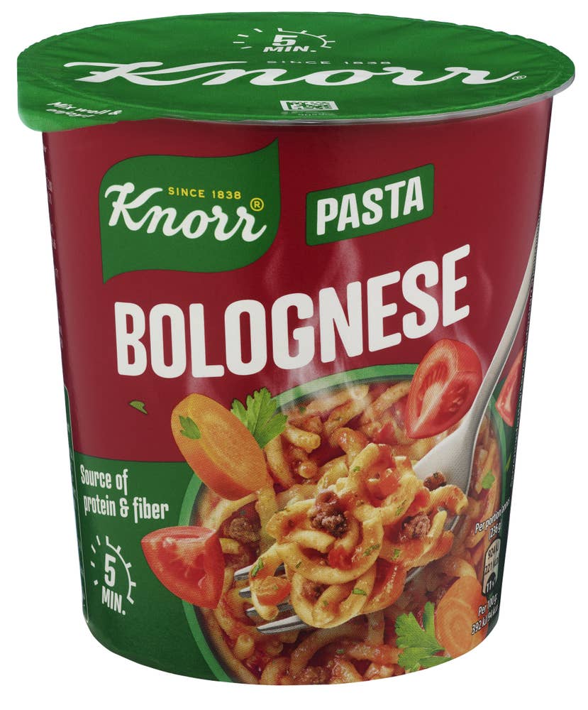 Knorr Pasta Bolognese Smårett i Kopp