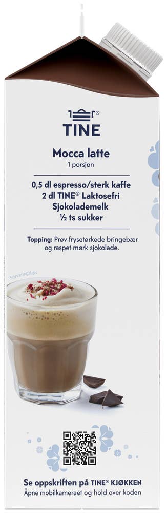 TINE Laktosefri Sjokomelk Fettfri