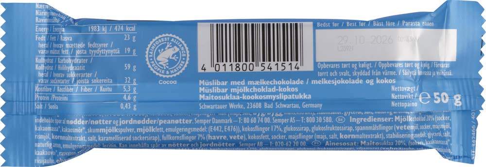 Corny Big müslibar kokos