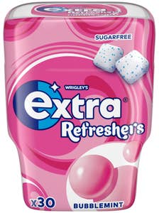 Extra Refreshers Bubblemint Sukkerfri 30 stk
