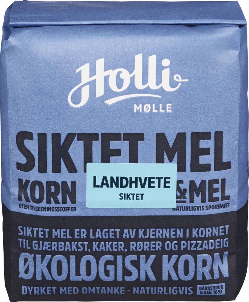 Holli Mølle Økologisk landhvetemel Siktet