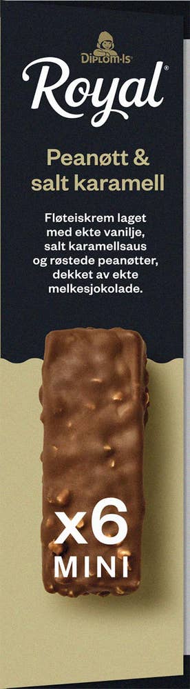 Royal Peanøtt & salt karamell 6 stk