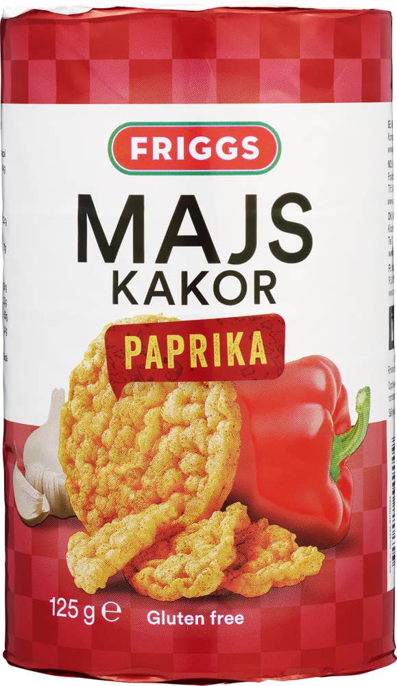 Friggs Maiskaker paprika