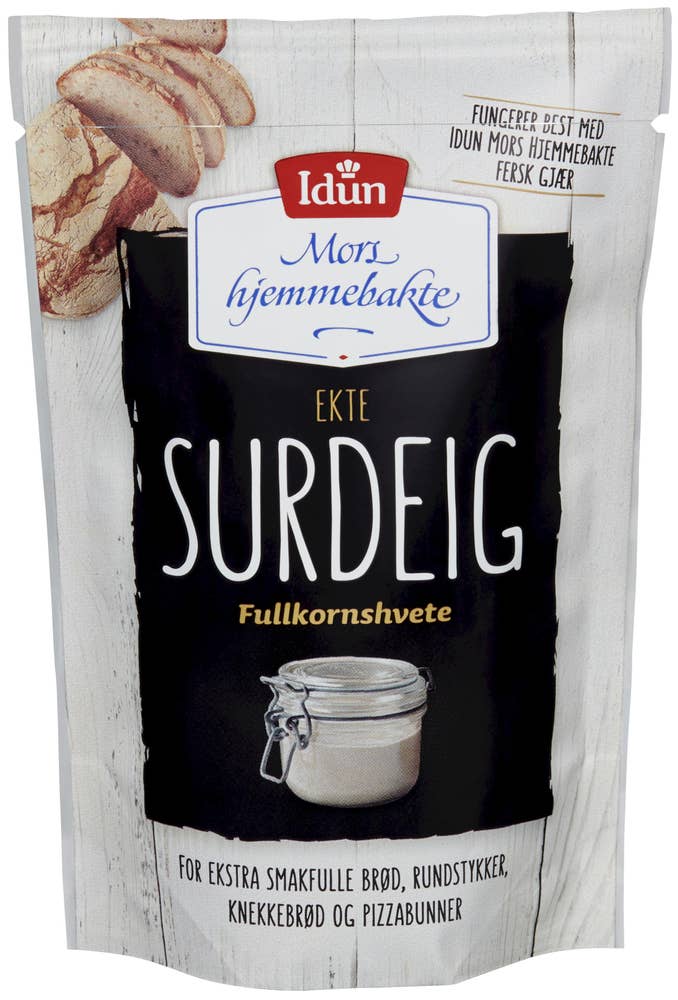 Idun Mh Surdeig Fullkornshvete