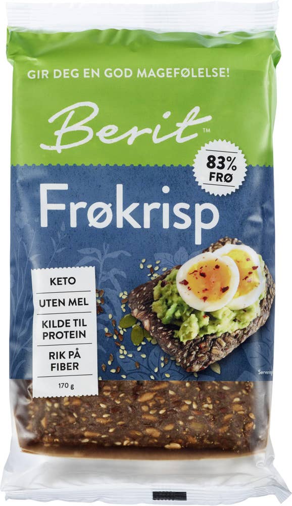Berit™ Frøkrisp med sesam- og linfrø