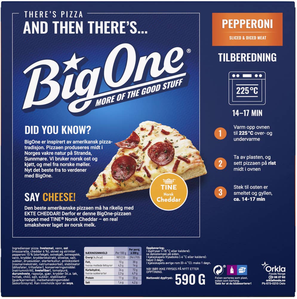 Big One Pepperoni Pizza