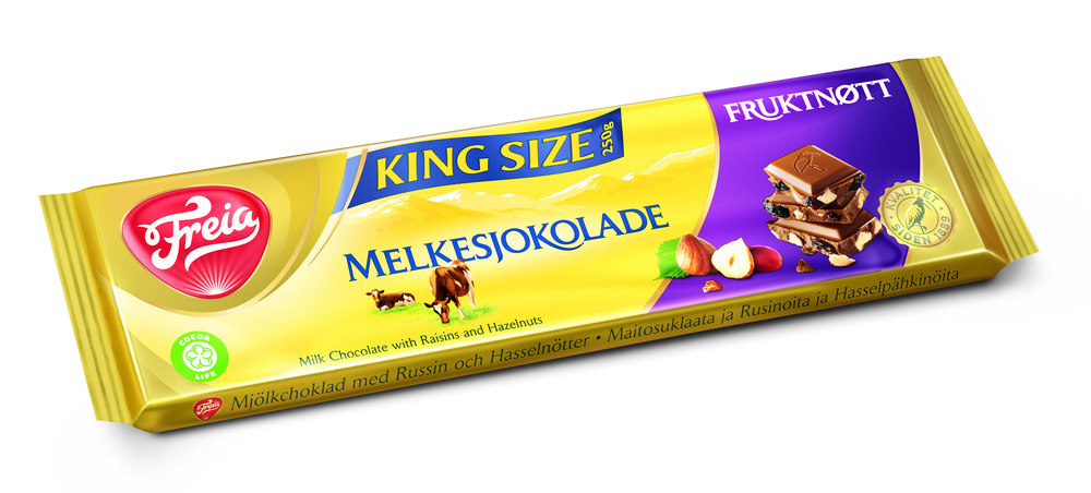 Freia Fruktnøtt King Size PARTIVARE