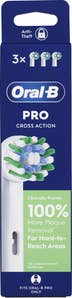 Oral-b Tannbørstehoder Pro cross action 3 stk