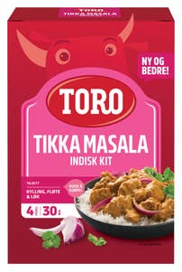 Toro Tikka massala indisk kit 4 porsjoner