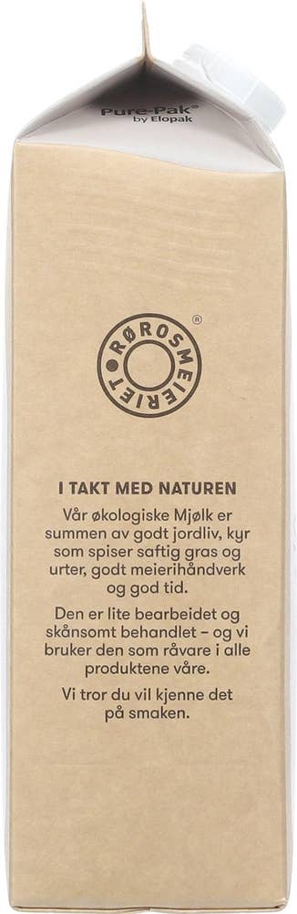 Rørosmeieriet Syrna naturell Økologisk