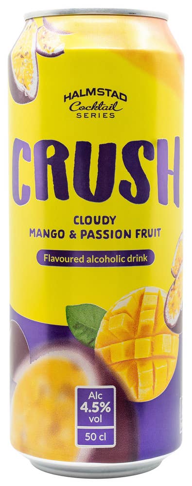 Halmstad Crush Cloudy Mango & Passionfruit