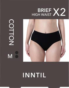 Inntil High Waist truse Sort, str. M