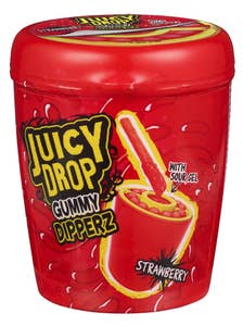 Bazooka Juicy Drop Gummy Dipperz Jordbær