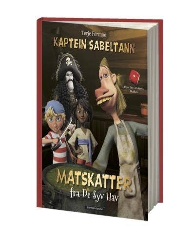 Cappelen Damm AS Kaptein Sabeltann: Matskatter fra De Syv Hav
