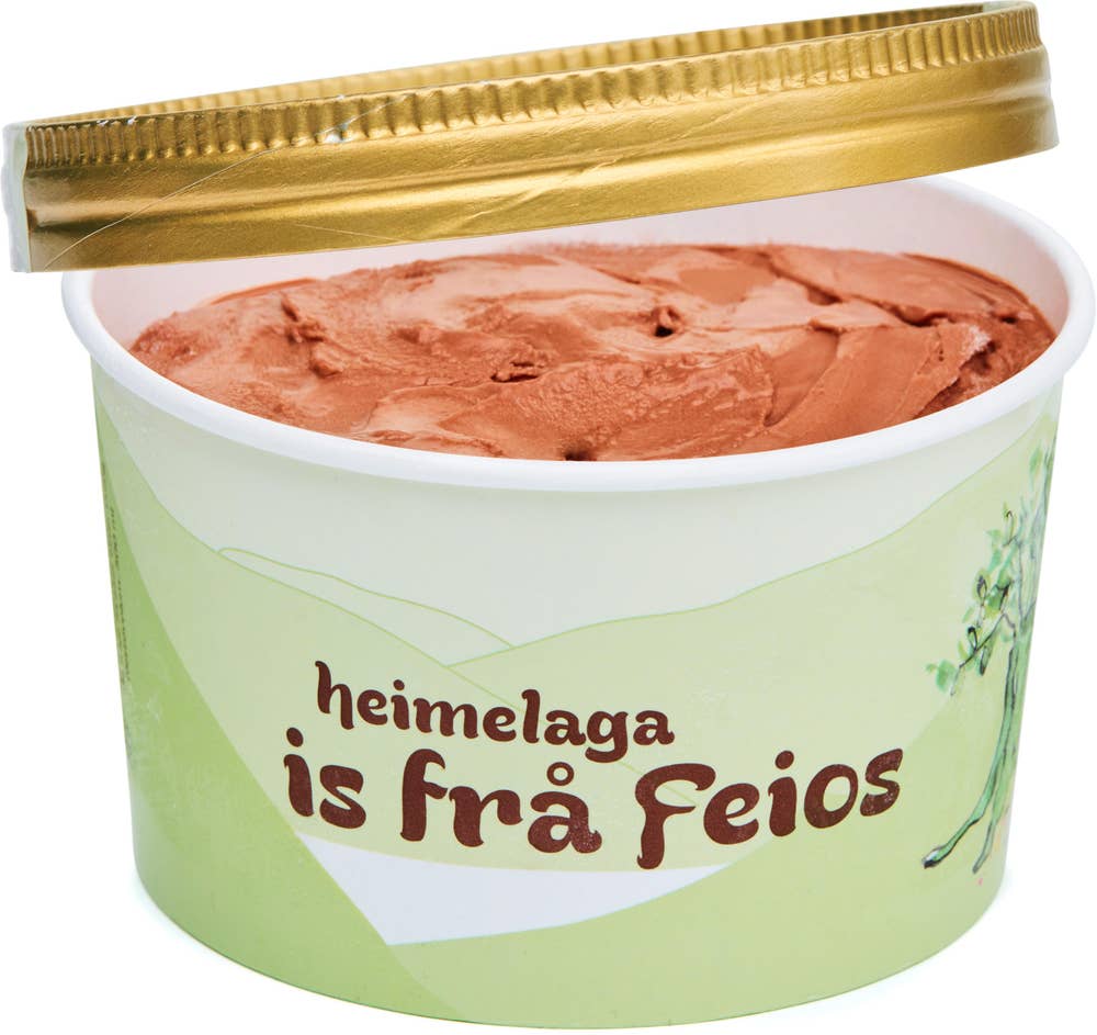 Økologisk fløteis sjokolade 500 ml