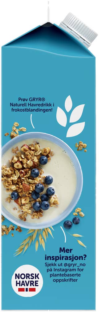 TINE Gryr naturell havredrikk