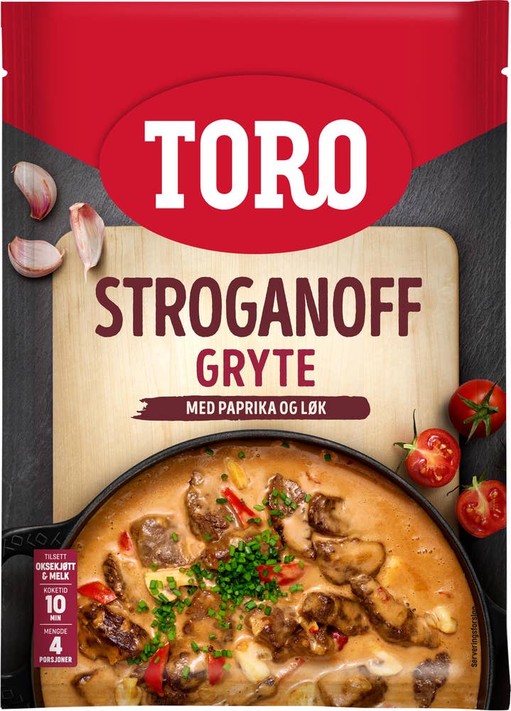 Toro Stroganoff gryte