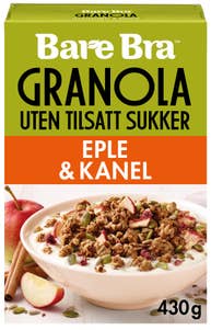 Bare Bra Granola Eple og Kanel Limited Edition