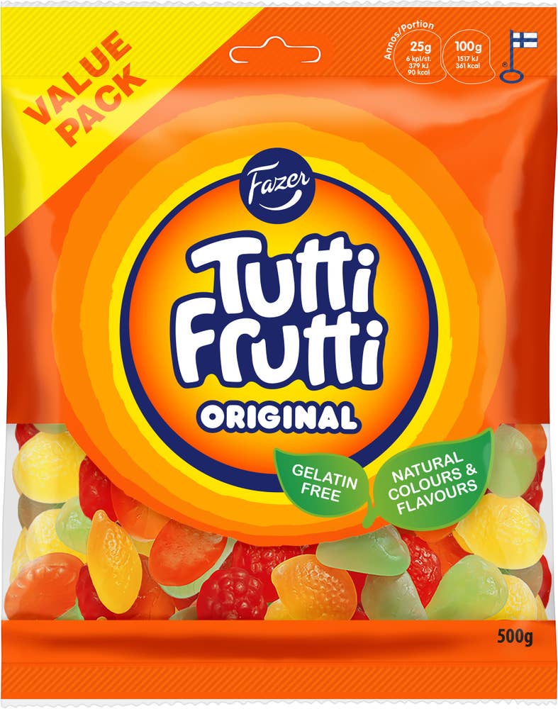 Fazer Tutti Frutti Original Value Pack