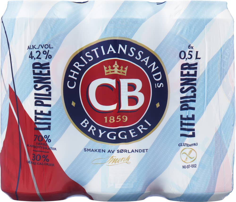 CB Pilsner Lite 6 x 0,5L