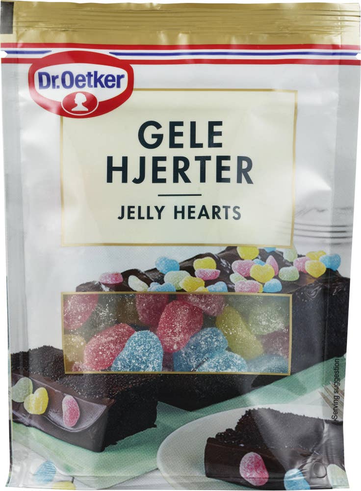 Dr Oetker Geléhjerter