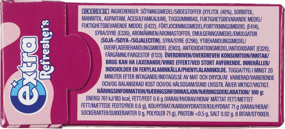 Extra Refresher's Watermelon Raspberry