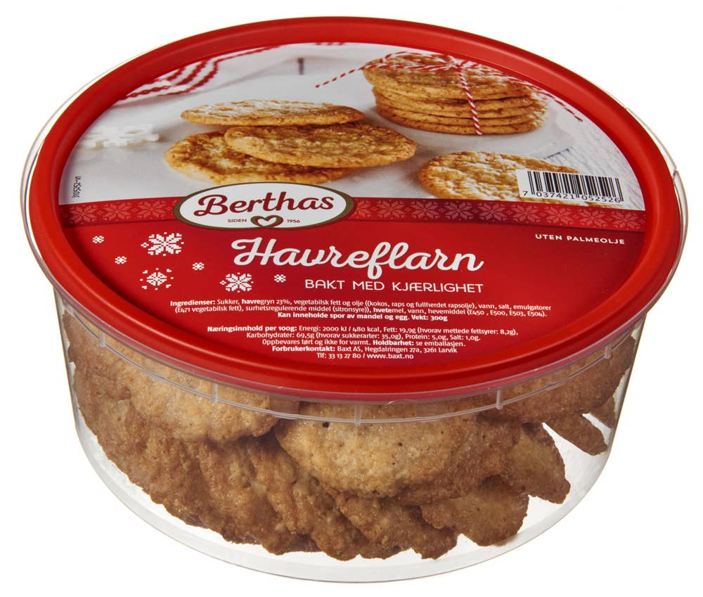 BERTHAS Havreflarn