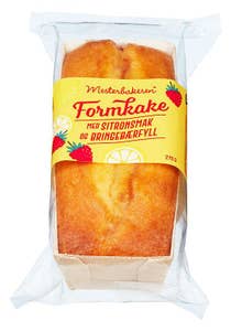 Mesterbakeren Sitronkake Bringebær