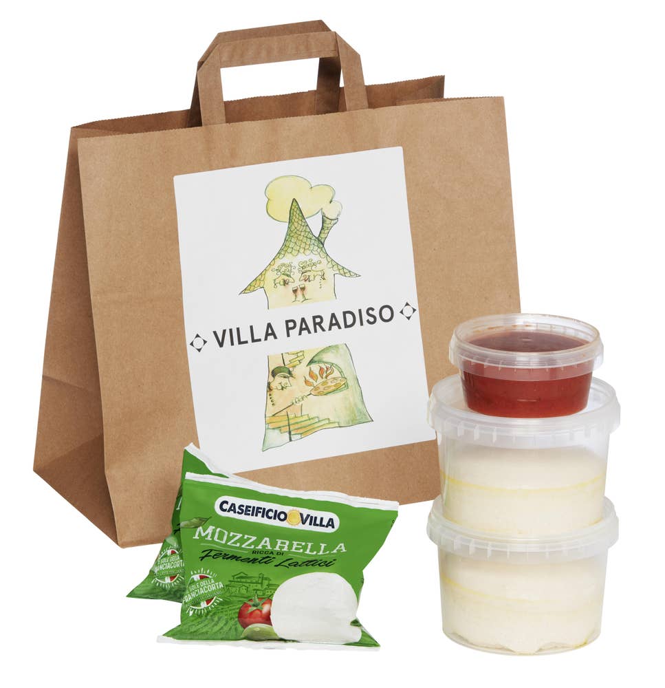 Villa Paradiso Pizzakit margherita 2stk Fersk