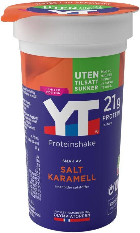 Tine YT Proteinshake Salt Karamell