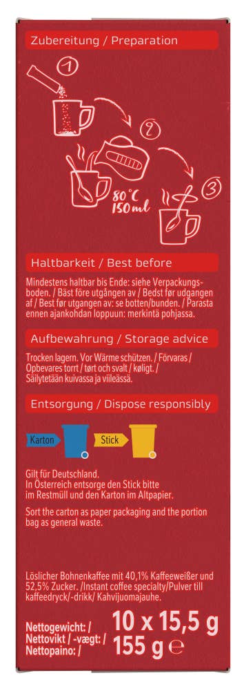 Nescafé 3-in-1 10 porsjonsposer