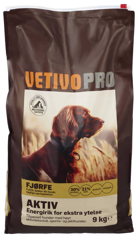 Vetivo Hundefôr Aktiv