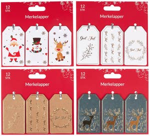 Per Arntzen Trading Gavemerkelapper 12 stk