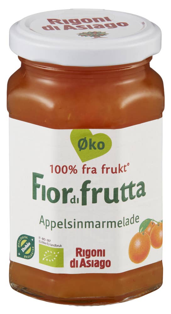 Rigoni Di Asiago Fior di frutta appelsinmarmelade Økologisk