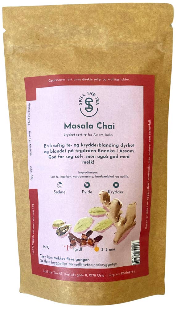 Spill The Tea Masala chai te