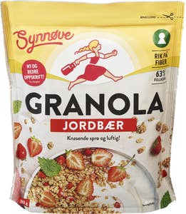 Synnøve Granola med jordbær