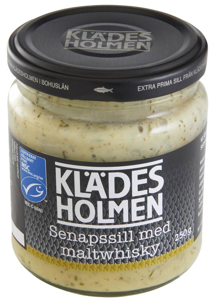 Sennepsild med maltwhiskey 250 g