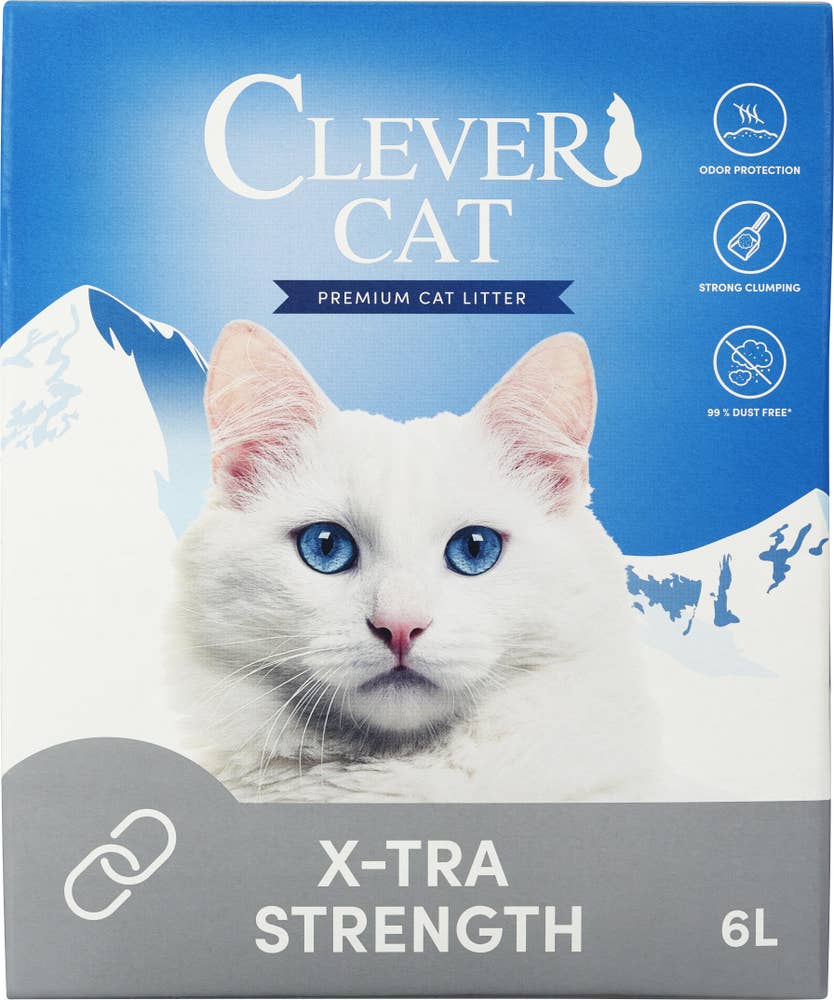 Clever Cat Kattesand X-stra Strength Klumpende