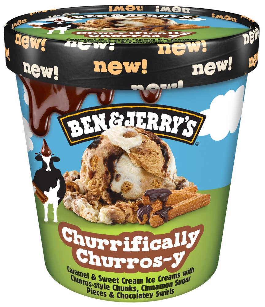 Ben & Jerry's Churrifically churros-y