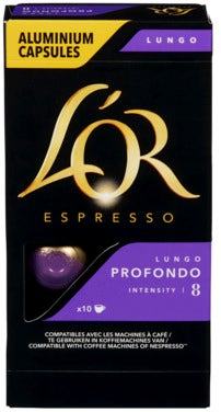 L'Or Kaffekapsler Lungo Profondo Intensity 8