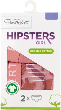 Pierre Robert Hipster Bomull Jente Pink, str. 134-140