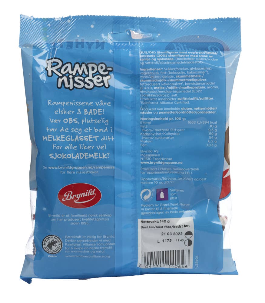 Brynild Rampenisser Sjokolade