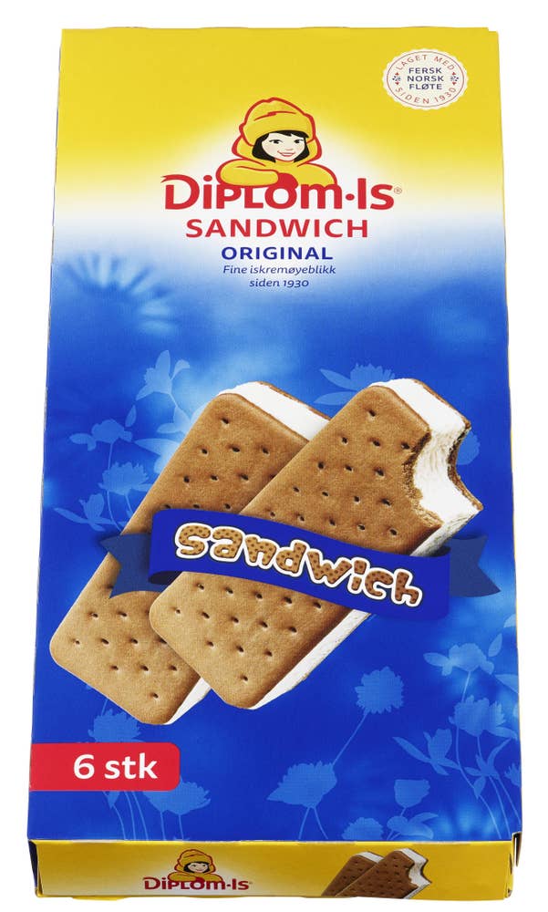 Diplom-is Sandwich Original 6 stk