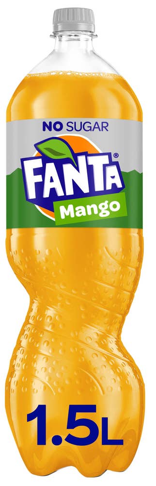 Fanta Mango Uten Sukker