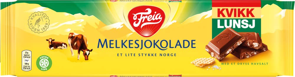 Freia Kvikk Lunsj melkesjokolade