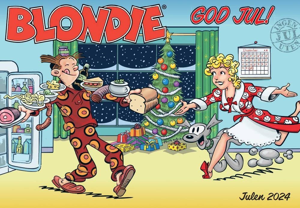 Bladcentralen Blondie julehefte 2024