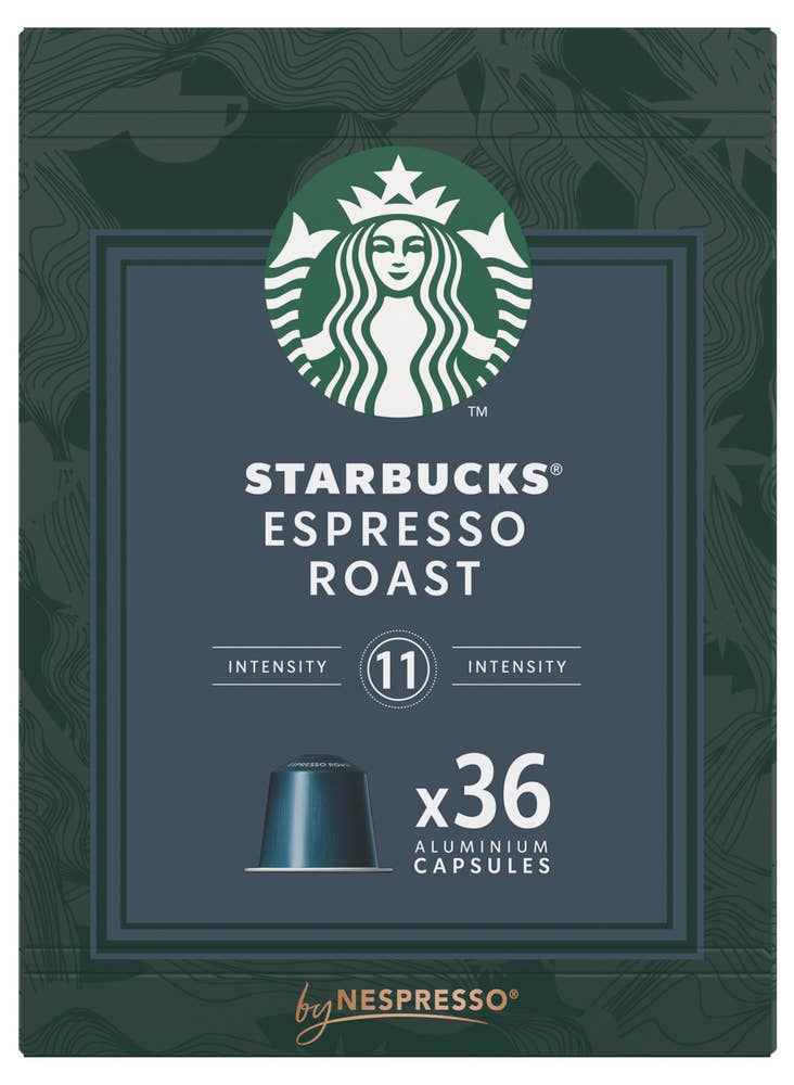 Starbucks Espresso Roast multipack 36 kapsler, intensitet 11
