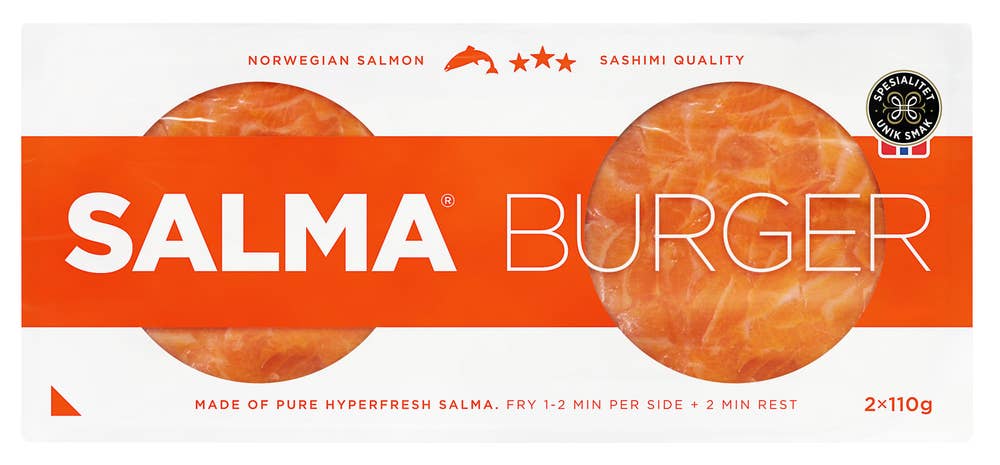 Salma Salma® Burger Original Norge, 2 stk