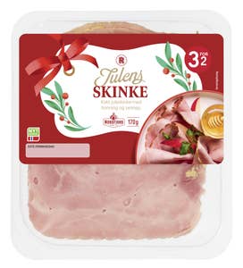 R Juleskinke med sennep og honning